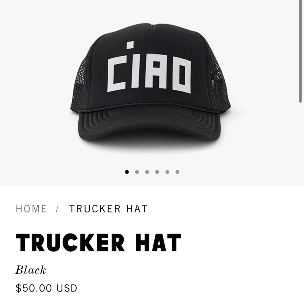 Black clare v ciao hat